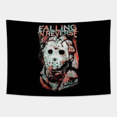 Facemask Falling In Reverse Gift For Fans And Love Tapestry Official Falling In Reverse Merch