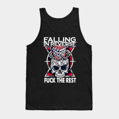 Facemask Falling In Reverse The Rest Gift For Fans Tank Top Official Falling In Reverse Merch