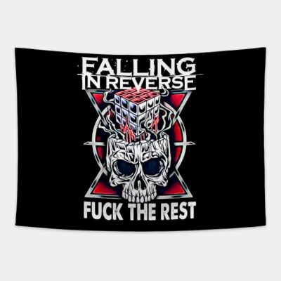 Facemask Falling In Reverse The Rest Gift For Fans Tapestry Official Falling In Reverse Merch