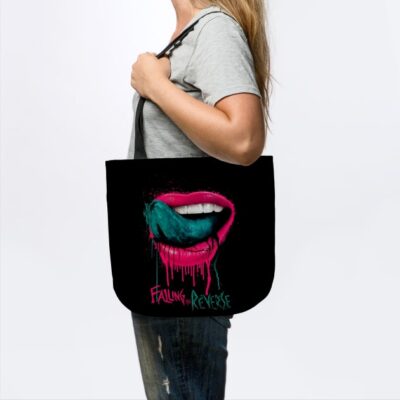 Pink Lipstick Falling In Reverse The Rest Gift For Tote Official Falling In Reverse Merch