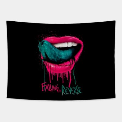 Pink Lipstick Falling In Reverse The Rest Gift For Tapestry Official Falling In Reverse Merch