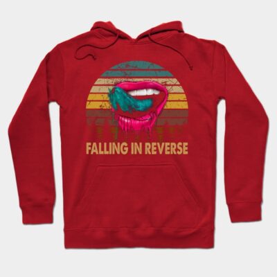 Vintage Retro Falling In Reverse Songs Lipstick Gi Hoodie Official Falling In Reverse Merch