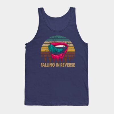 Vintage Retro Falling In Reverse Songs Lipstick Gi Tank Top Official Falling In Reverse Merch