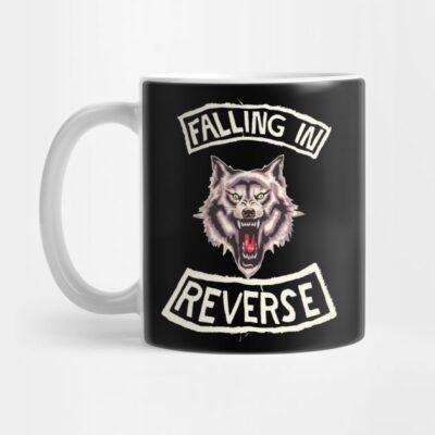 Wolf Scare Retro Vintage Falling In Reverse Tour T Mug Official Falling In Reverse Merch