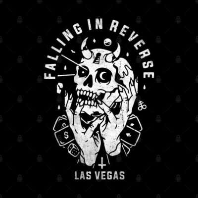 Skull Lasvegas Vintage Falling In Reverse Tour Bla Phone Case Official Falling In Reverse Merch