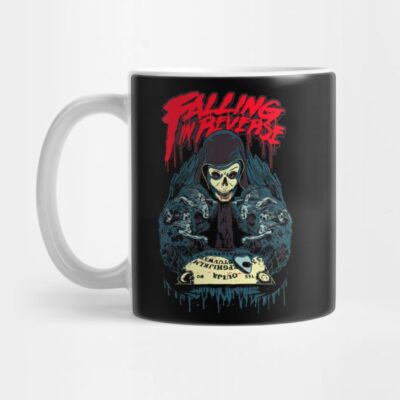 Play Musics Falling In Reverse Drugs Lyrics Gift F Mug Official Falling In Reverse Merch