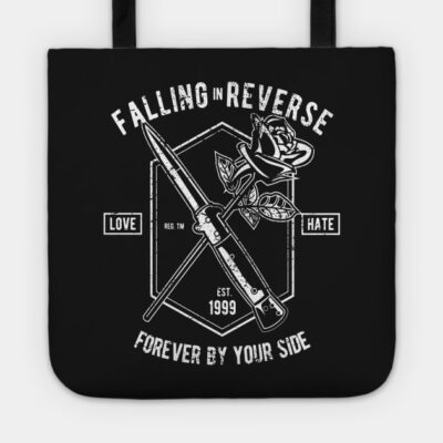 Falling In Reverse Love And Hate Forever By Your S Tote Official Falling In Reverse Merch