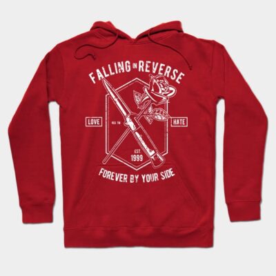 Falling In Reverse Love And Hate Forever By Your S Hoodie Official Falling In Reverse Merch