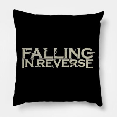 Falling In Reverse Vintage Throw Pillow Official Falling In Reverse Merch