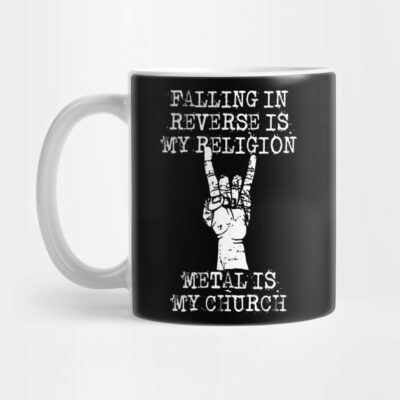 Falling In Reverse Is My Religion Mug Official Falling In Reverse Merch