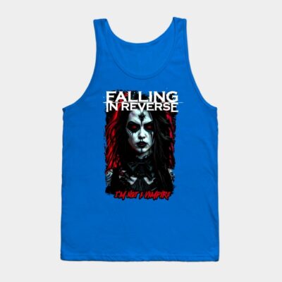 Falling In Reverse Im Not A Vampire Tank Top Official Falling In Reverse Merch