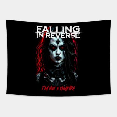 Falling In Reverse Im Not A Vampire Tapestry Official Falling In Reverse Merch