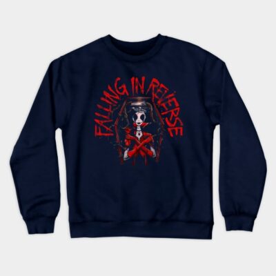 Falling In Reverse Crewneck Sweatshirt Official Falling In Reverse Merch