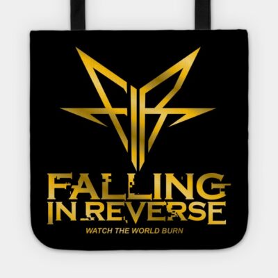 Watch The World Burn By Falling In Reverse Tote Official Falling In Reverse Merch