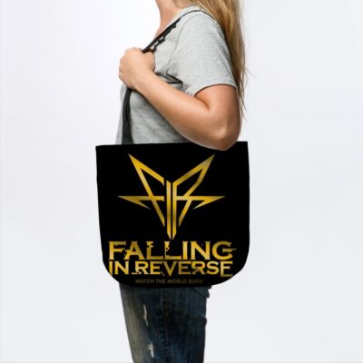 Watch The World Burn By Falling In Reverse Tote Official Falling In Reverse Merch