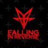 Falling In All Over Prin Tote Bag Official Falling In Reverse Merch