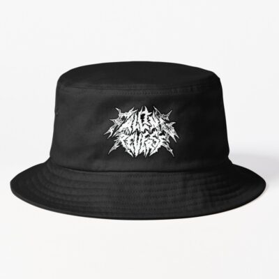 White Logo Bucket Hat Official Falling In Reverse Merch