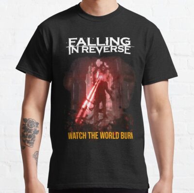 Falling In Reverse Watch The World Burn T-Shirt Official Falling In Reverse Merch