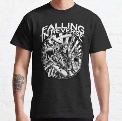 Skull Weapon T-Shirt Official Falling In Reverse Merch