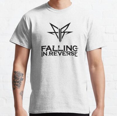 Falling In Reverse Rock Logo T-Shirt Official Falling In Reverse Merch