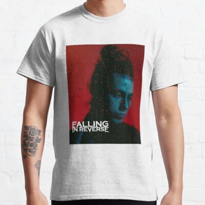 Falling In Reverse World Live Rock Band Gift Fan T-Shirt Official Falling In Reverse Merch