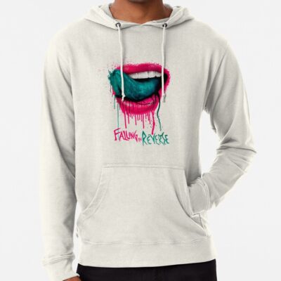 Falling In Reverse - Official Merchandise - Lips Hoodie Official Falling In Reverse Merch