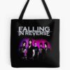 Falling In Reverse Tote Bag Official Falling In Reverse Merch