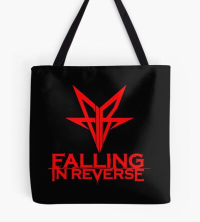 Falling In All Over Prin Tote Bag Official Falling In Reverse Merch