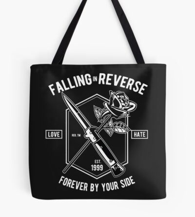 Falling In Reverse Tote Bag Official Falling In Reverse Merch