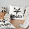 Falling In Throw Pillow Official Falling In Reverse Merch