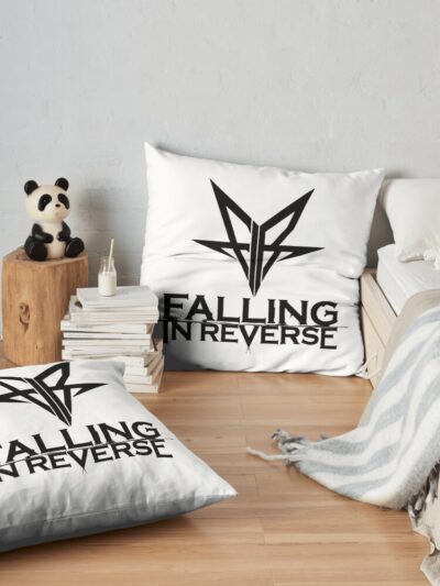 Falling In Throw Pillow Official Falling In Reverse Merch