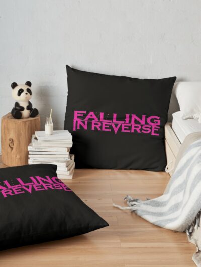 Throw Pillow Official Falling In Reverse Merch