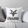 Falling In Throw Pillow Official Falling In Reverse Merch