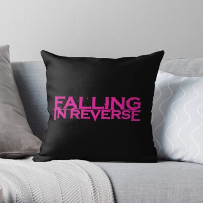 Throw Pillow Official Falling In Reverse Merch