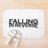 Black Reverse Bath Mat Official Falling In Reverse Merch