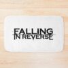 Black Reverse Bath Mat Official Falling In Reverse Merch