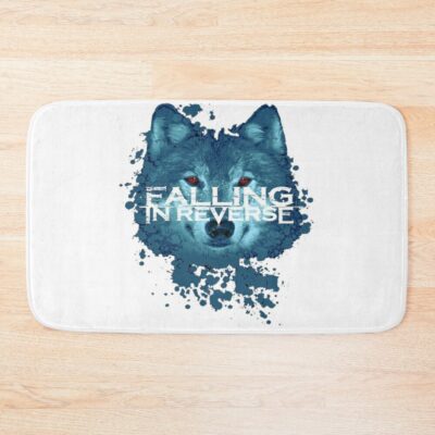 Wolf Reverse Bath Mat Official Falling In Reverse Merch