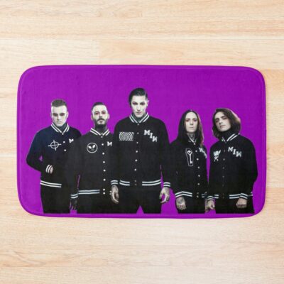 Motionless In White Bandmembers Bath Mat Official Falling In Reverse Merch