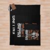 Falling In Reverse Throw Blanket Official Falling In Reverse Merch