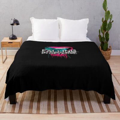 Throw Blanket Official Falling In Reverse Merch