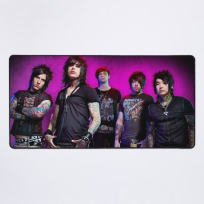 Raised By Wolves Mouse Pad Official Falling In Reverse Merch