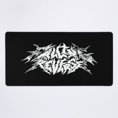 White Logo Mouse Pad Official Falling In Reverse Merch