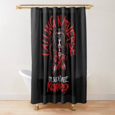 Falling In Reverse Best Seller Shower Curtain Official Falling In Reverse Merch