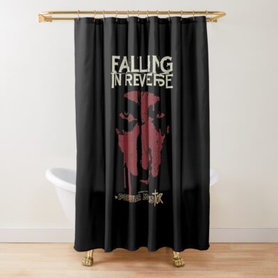 Popular Mons Tour Shower Curtain Official Falling In Reverse Merch