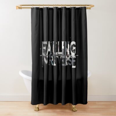 Falling In Reverse Popular Monster Shower Curtain Official Falling In Reverse Merch