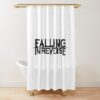 Black Reverse Shower Curtain Official Falling In Reverse Merch