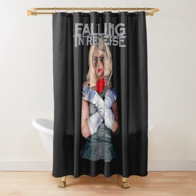 Falling In Reverse Shower Curtain Official Falling In Reverse Merch