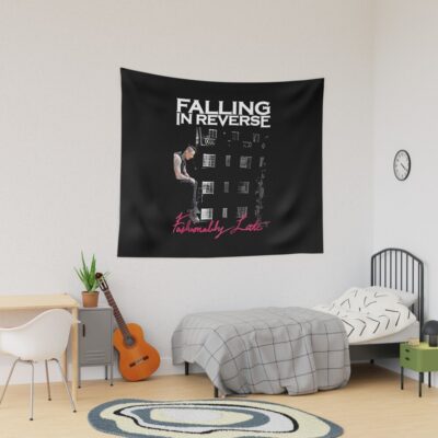 Falling In Reverse Tapestry Official Falling In Reverse Merch